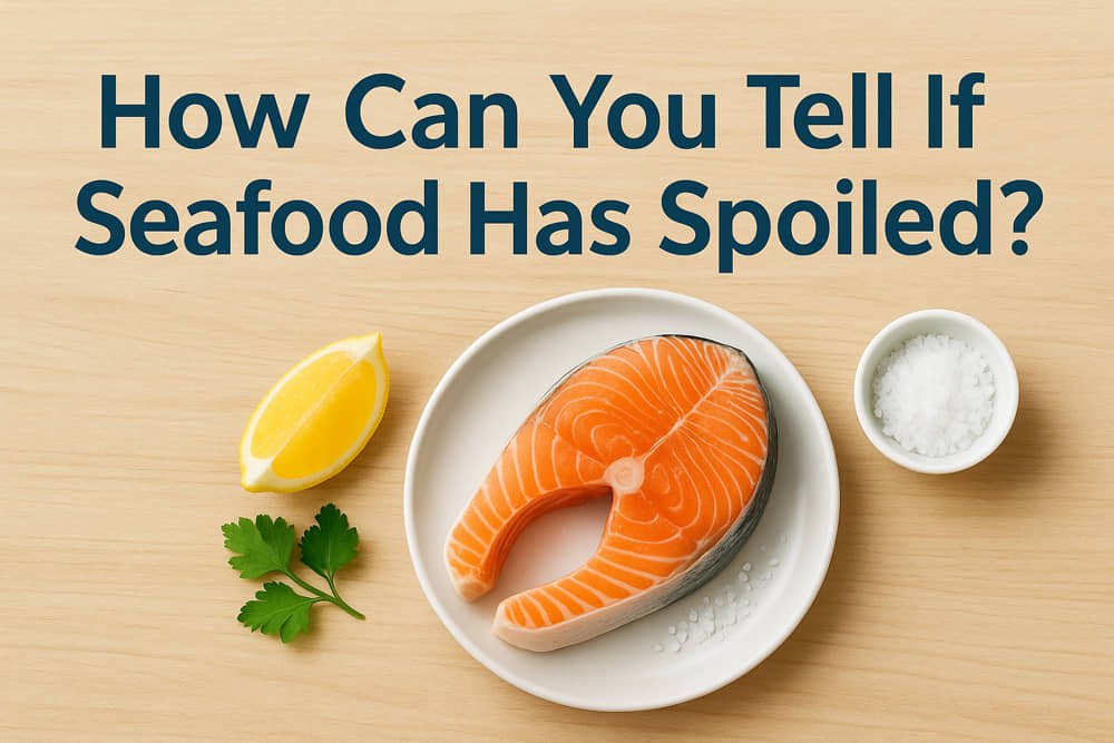 How can you tell if seafood has spoiled