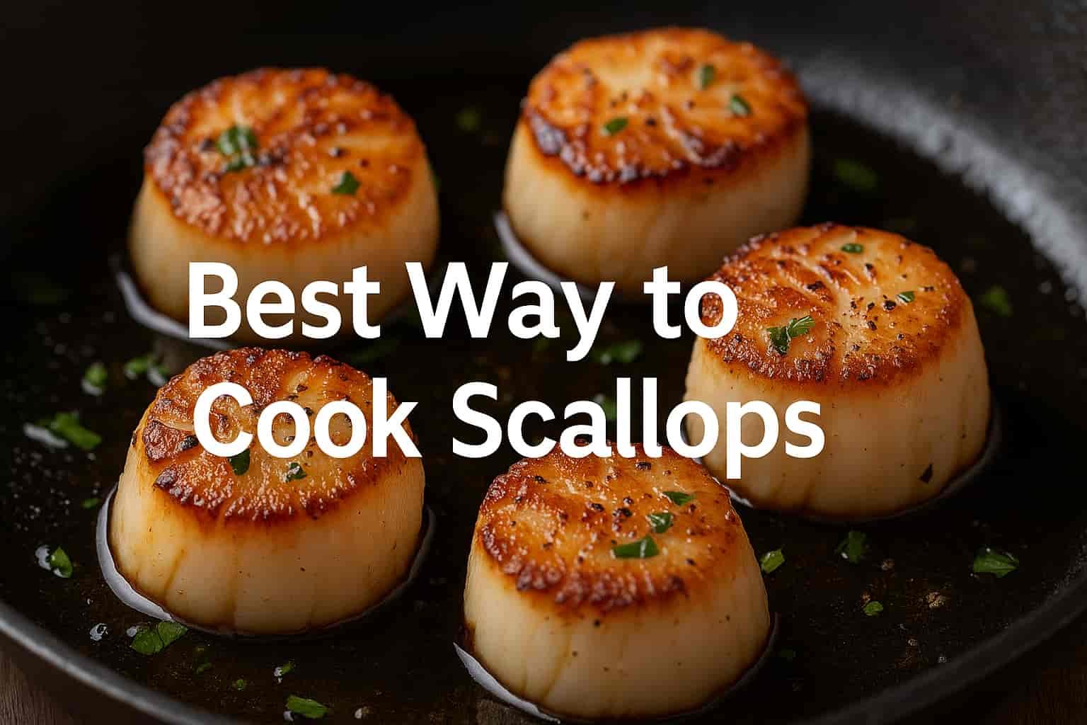 best way to cook scallops