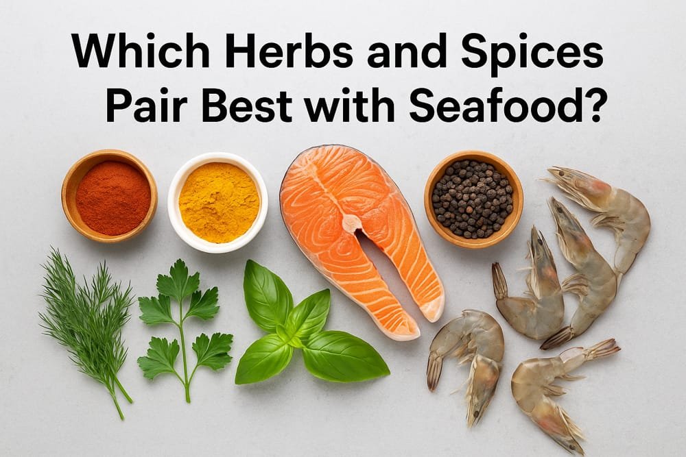 herbs and spices for seafood