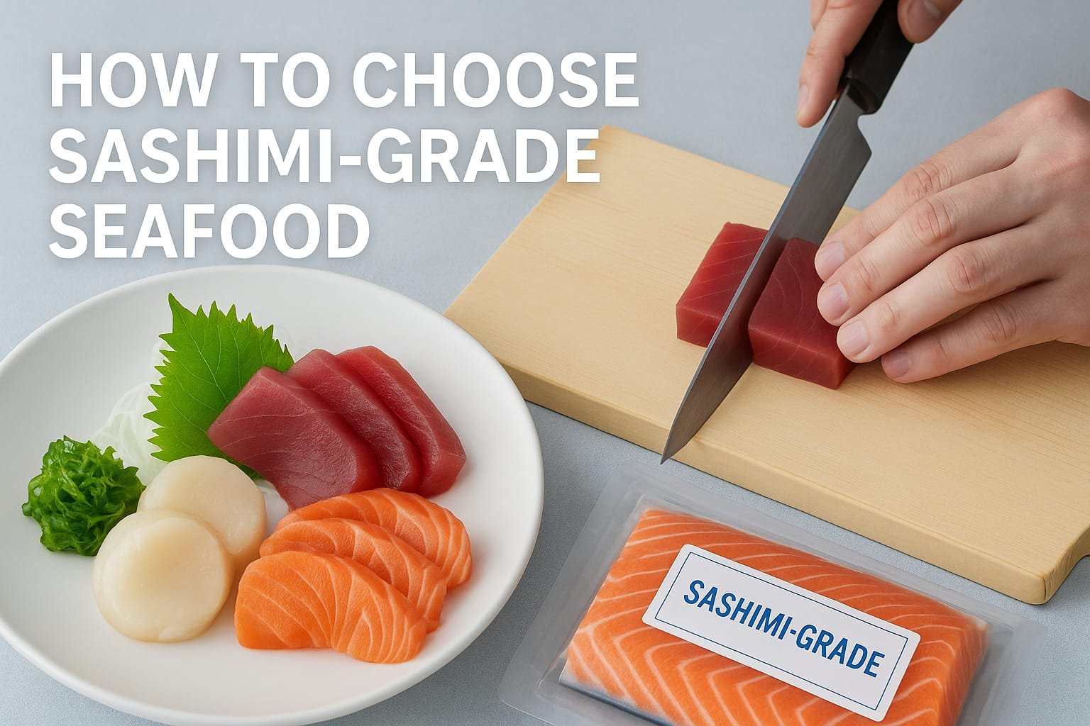 How to Choose Sashimi-Grade Seafood Safely at Home