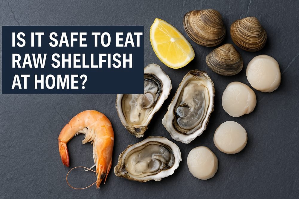 raw shellfish at home