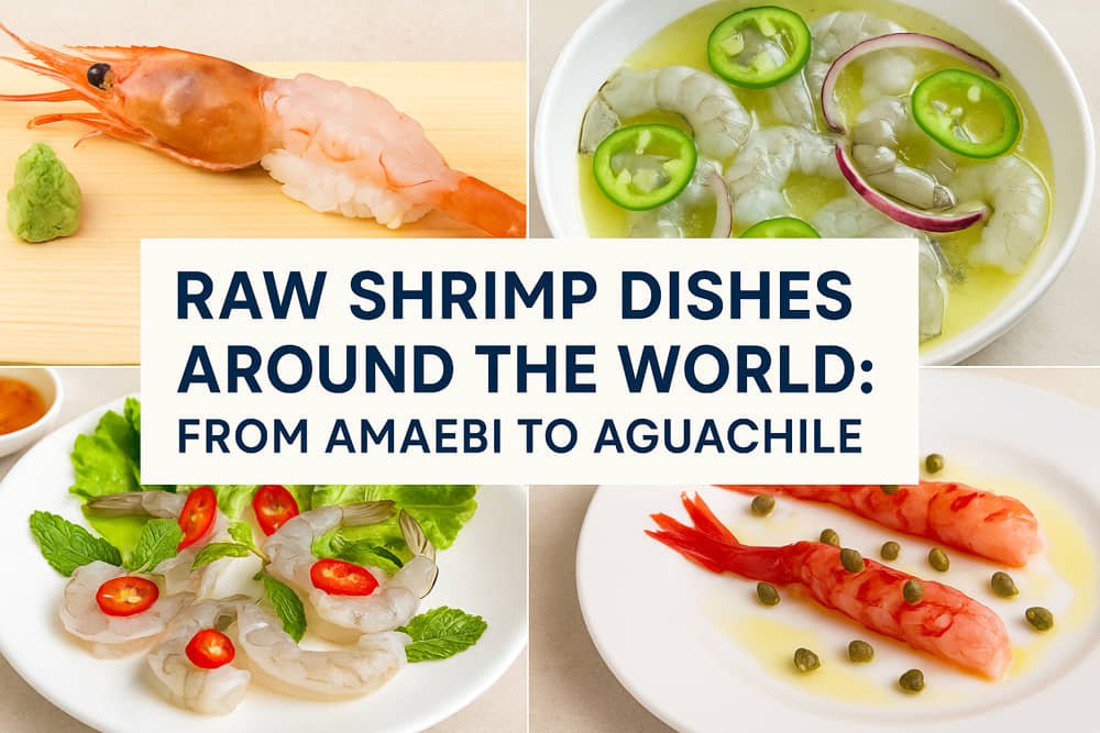 raw shrimp dishes