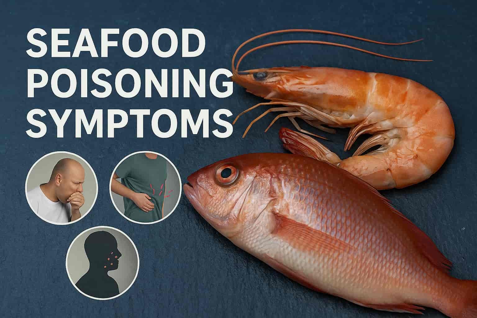 seafood poisoning symptoms